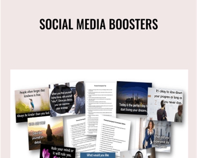 Social Media Boosters - Alice Seba and Damon Greene