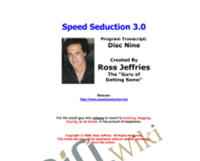 Speed Seduction 3.0 - Ross Jeffries