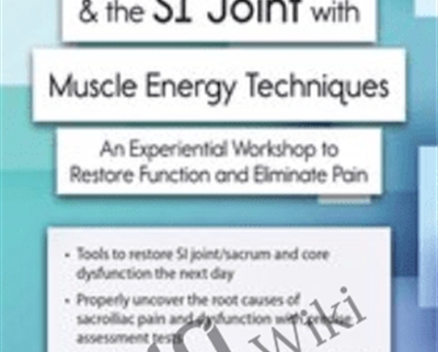 Stabilizing the Core and the SI Joint: A Manual Therapy Approach - Peggy Lamb