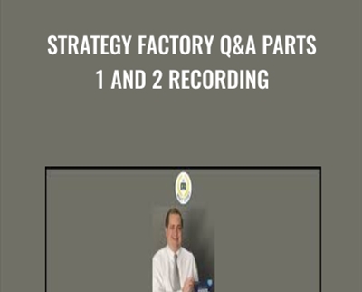 Strategy Factory QandA Parts 1 and 2 Recording - Kevin Davey