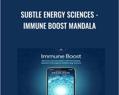 Subtle Energy Sciences -Immune Boost Mandala - Eric Thompson