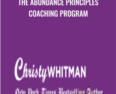 The Abundance Principles Coaching Program - Christy Whitman