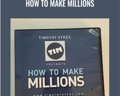 How to Make Millions 12 DVDs - Timothy Sykes