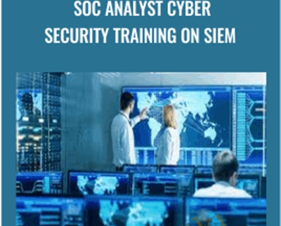 SOC Analyst Cyber Security Training On SIEM - Vikram Saini