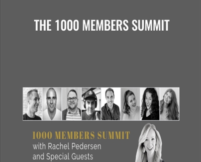 1000 Members Summit - Rachel Pedersen
