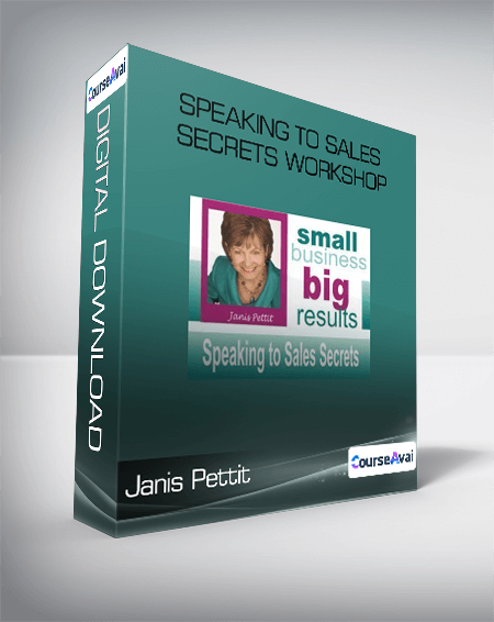 Janis Pettit - Speaking to Sales Secrets Workshop