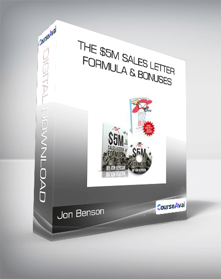Jon Benson - The $5M Sales Letter Formula & Bonuses
