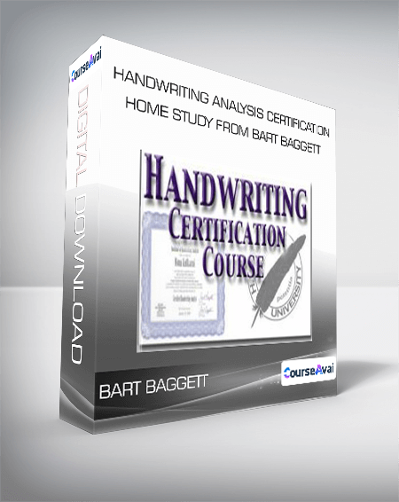 Handwriting Analysis Certification Home Study from Bart Baggett