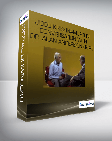 Jiddu Krishnamurti in conversation with Dr. Alan Anderson (1974)