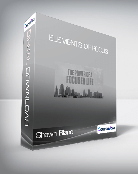 Shawn Blanc - Elements of Focus