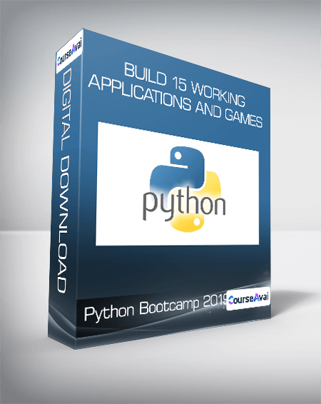 Python Bootcamp 2019 Build 15 working Applications and Games