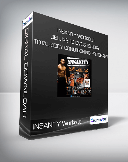 INSANITY Workout Deluxe 10 DVDs (60-Day Total-Body Conditioning Program)