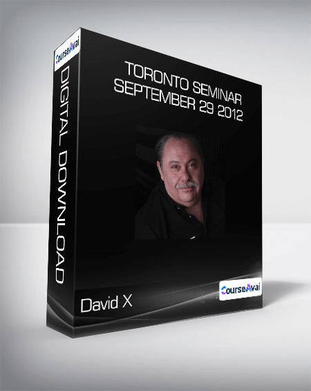 David X - Toronto Seminar September 29 2012