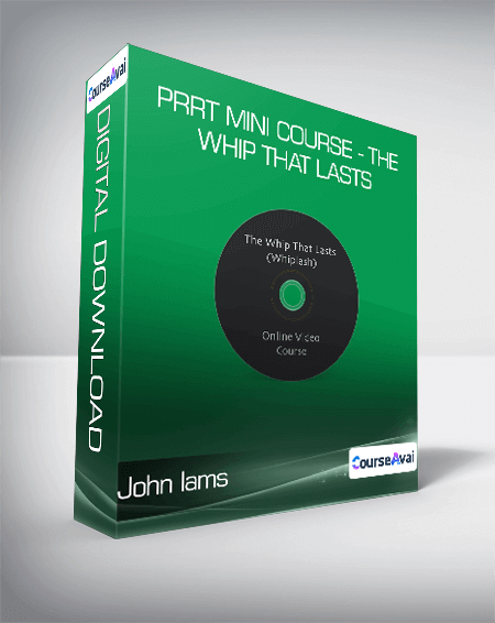 John Iams - PRRT Mini Course - The Whip That Lasts