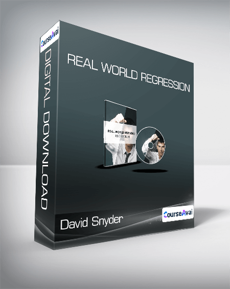 David Snyder - Real World Regression