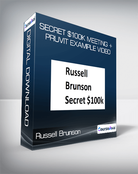 Russell Brunson - Secret $100k Meeting + Pruvit Example Video