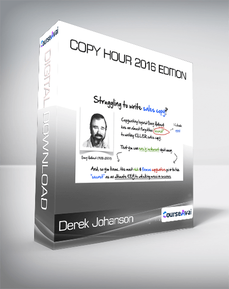 Derek Johanson - Copy Hour 2016 Edition