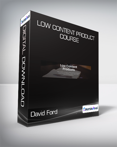 David Ford - Low Content Product Course