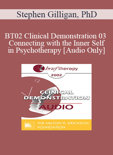 [Audio Only] BT02 Clinical Demonstration 03 - Connecting with the Inner Self in Psychotherapy - Stephen Gilligan