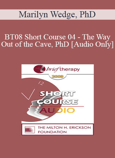 [Audio Only] BT08 Short Course 04 - The Way Out of the Cave: Using Language to Generate Solutions in Brief Therapy - Marilyn Wedge