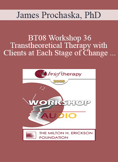 [Audio Only] BT08 Workshop 36 - Transtheoretical Therapy with Clients at Each Stage of Change - James Prochaska