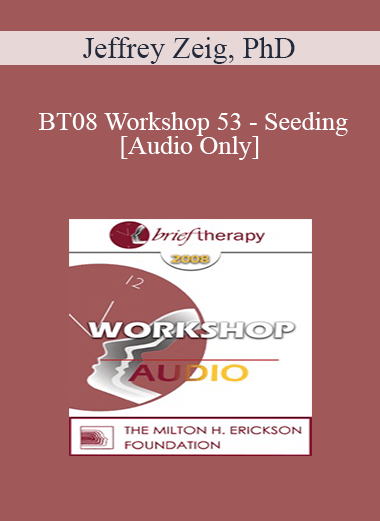 [Audio Only] BT08 Workshop 53 - Seeding - Jeffrey Zeig