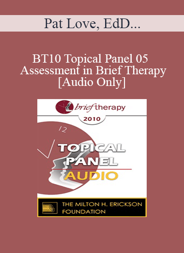 [Audio] BT10 Topical Panel 05 - Assessment in Brief Therapy - Pat Love