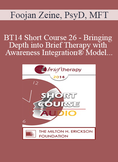 [Audio] BT14 Short Course 26 - Bringing Depth into Brief Therapy with Awareness Integration® Model - Foojan Zeine