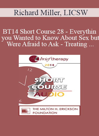 [Audio] BT14 Short Course 28 - Everything you Wanted to Know About Sex but Were Afraid to Ask - Treating Gay Men with Sexual Issues - Richard Miller