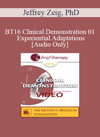[Audio] BT16 Clinical Demonstration 01 - Experiential Adaptations - Jeffrey Zeig