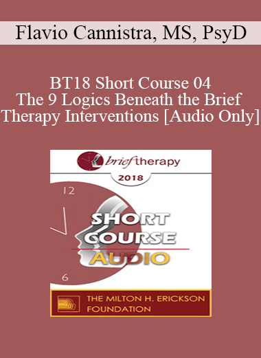 [Audio] BT18 Short Course 04 - The 9 Logics Beneath the Brief Therapy Interventions - Flavio Cannistra