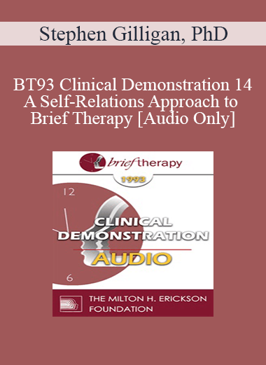 [Audio] BT93 Clinical Demonstration 14 - A Self-Relations Approach to Brief Therapy - Stephen Gilligan