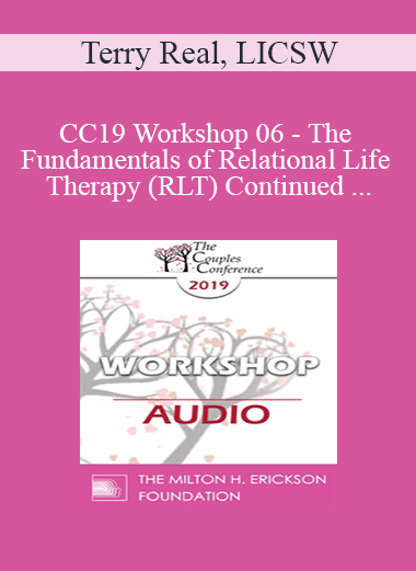 [Audio] CC19 Workshop 06 - The Fundamentals of Relational Life Therapy (RLT) Continued - Terry Real