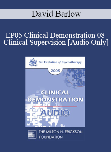 [Audio] EP05 Clinical Demonstration 08 - Clinical Supervision - David Barlow