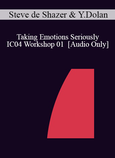 [Audio] IC04 Workshop 01 - Taking Emotions Seriously: Wittgenstein