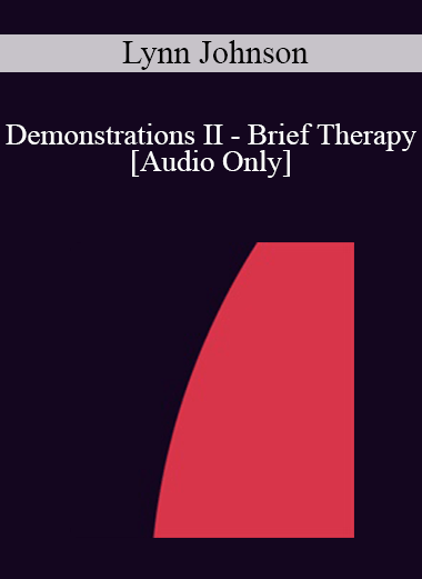 [Audio] IC92 Workshop 27b - Demonstrations II - Brief Therapy: An Integrative Approach - Lynn Johnson