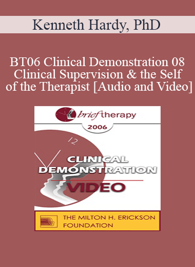 [Audio and Video] BT06 Clinical Demonstration 08 - Clinical Supervision & the Self of the Therapist: A Multicultural Perspective - Kenneth Hardy