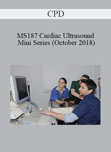 CPD - MS187 Cardiac Ultrasound Mini Series (October 2018)