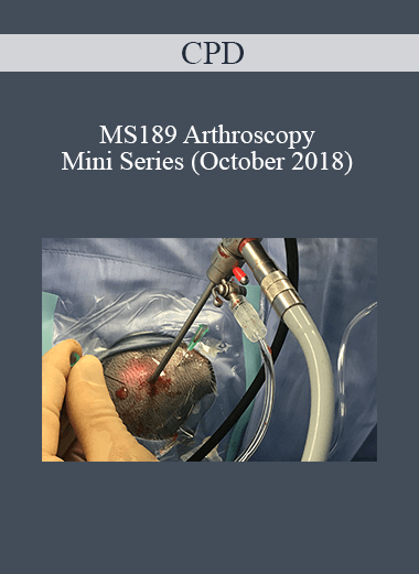 CPD - MS189 Arthroscopy Mini Series (October 2018)