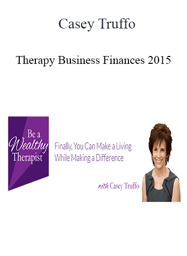 Casey Truffo - Therapy Business Finances 2015