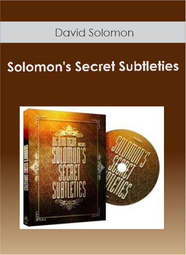 David Solomon - Solomon's Secret Subtleties