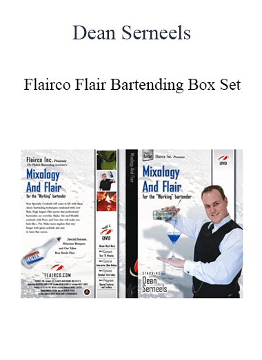 Dean Serneels - Flairco Flair Bartending Box Set