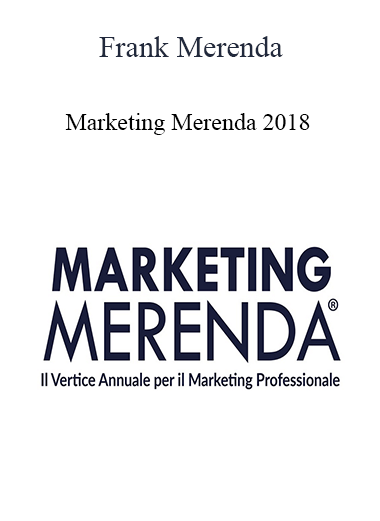Frank Merenda - Marketing Merenda 2018