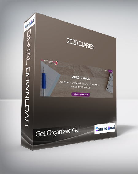 Get Organized Gal - 2020 Diaries