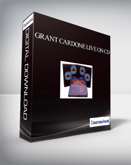 Grant Cardone Live on CD