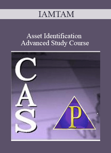IAMTAM - Asset Identification Advanced Study Course