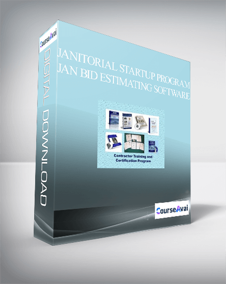 Janitorial Startup Program + JAN BID Estimating Software
