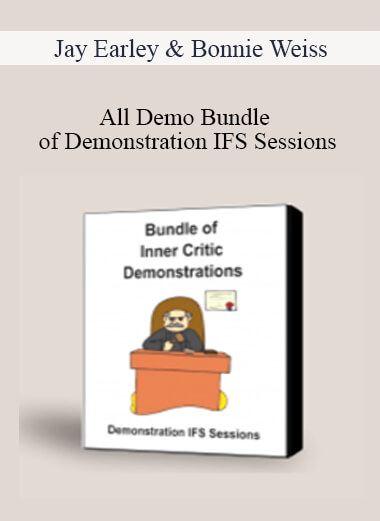 Jay Earley & Bonnie Weiss - All Demo Bundle of Demonstration IFS Sessions IFS Sessions on Inner Critics + IFS Sessions + Steps in the IFS Process