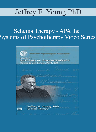 Jeffrey E. Young PhD - Schema Therapy - APA the Systems of Psychotherapy Video Series