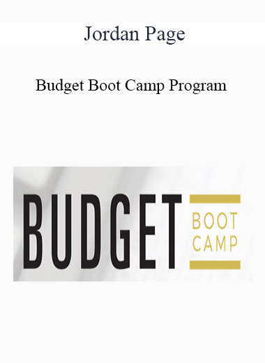 Jordan Page - Budget Boot Camp Program